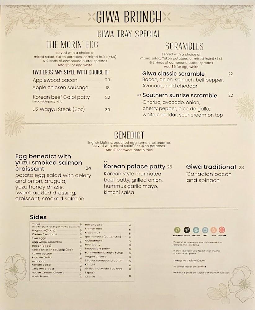 GIWA Menu image 1